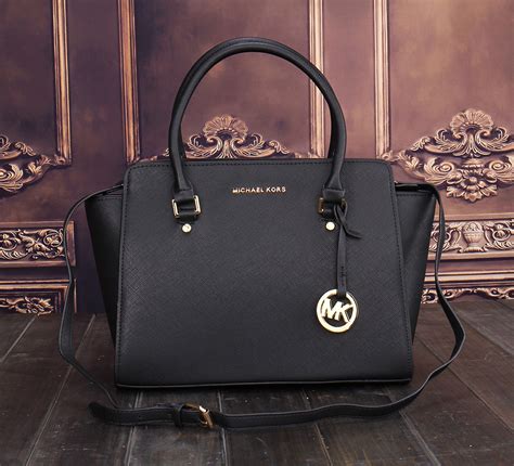 michael kors hamilton black replica|are michael kors purses real.